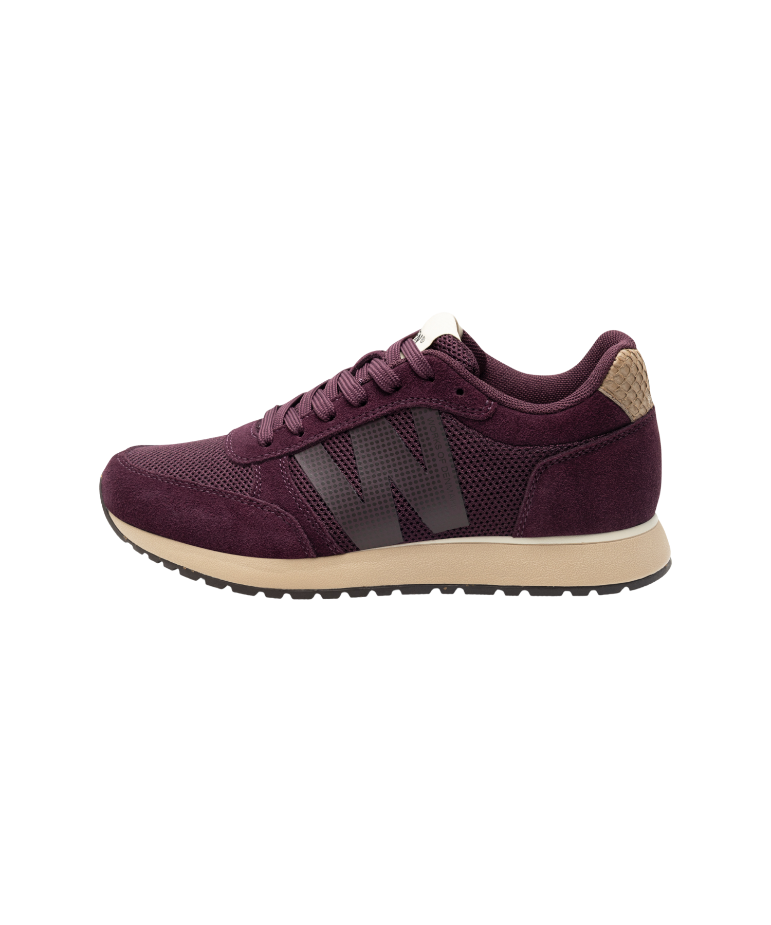 Woden - Dame sneakers I Bordeaux