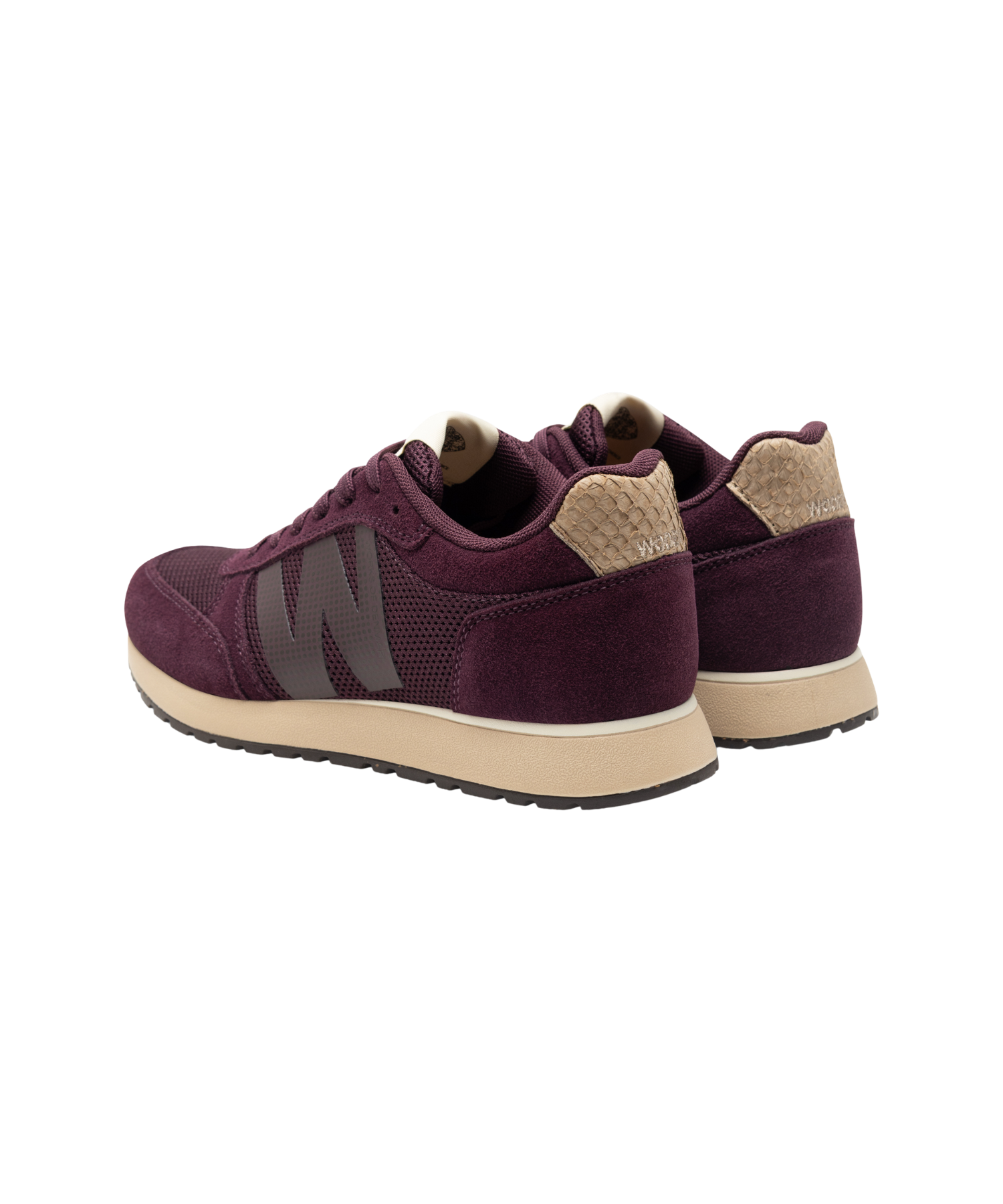 Woden - Dame sneakers I Bordeaux