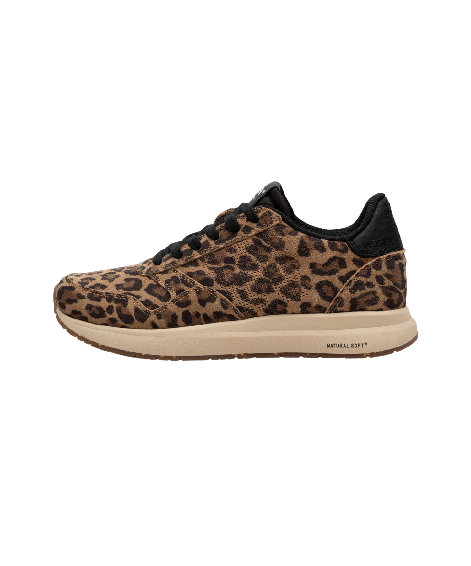 Woden - Dame sneakers i leo print