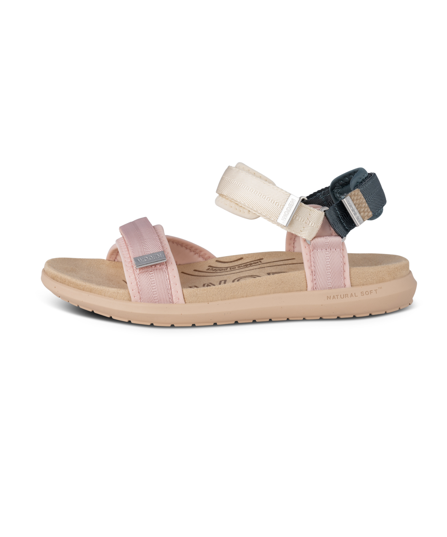 Woden - Sandal Ivory Multi