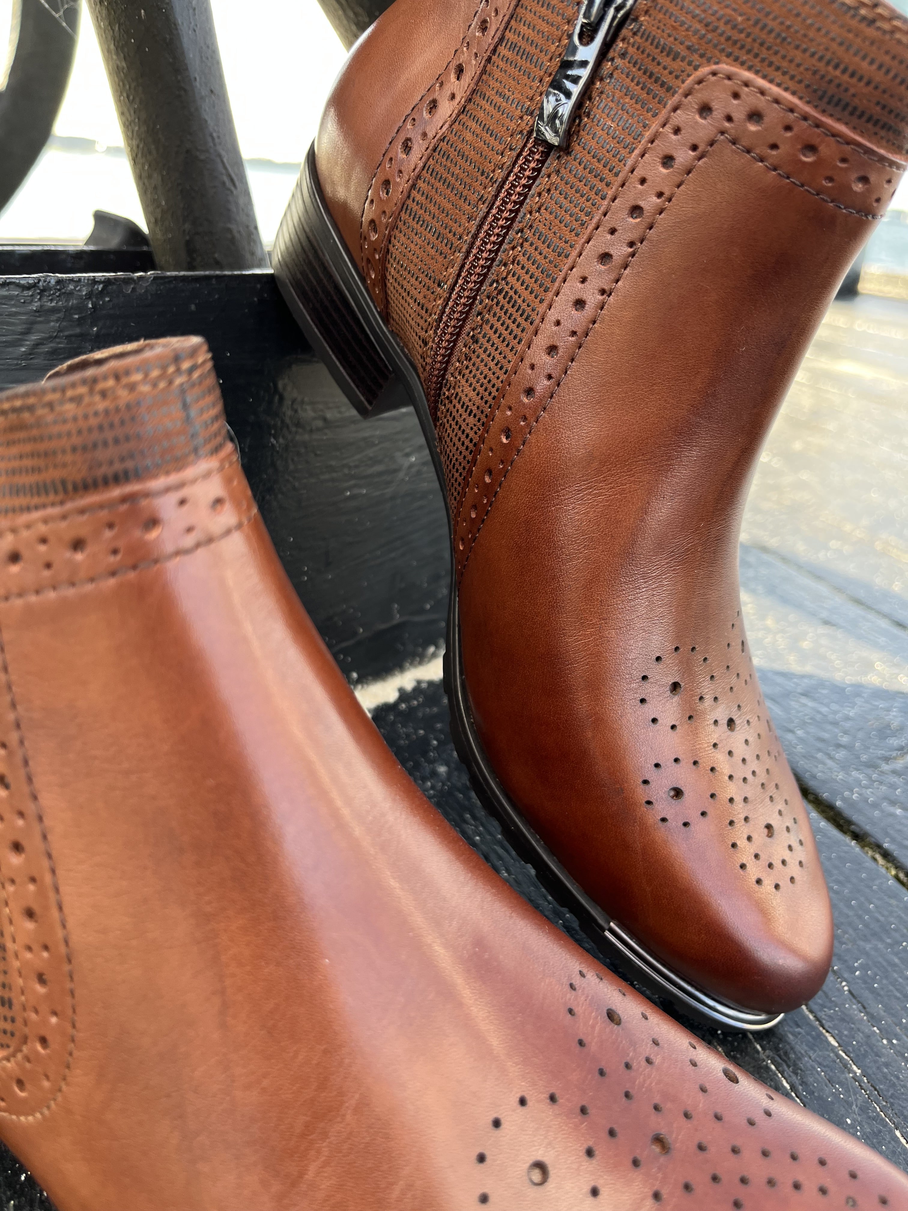 Caprice - Brun overgangsstøvle