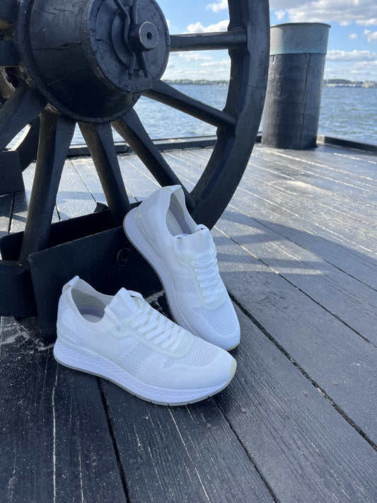 Tamaris - Hvid sneakers