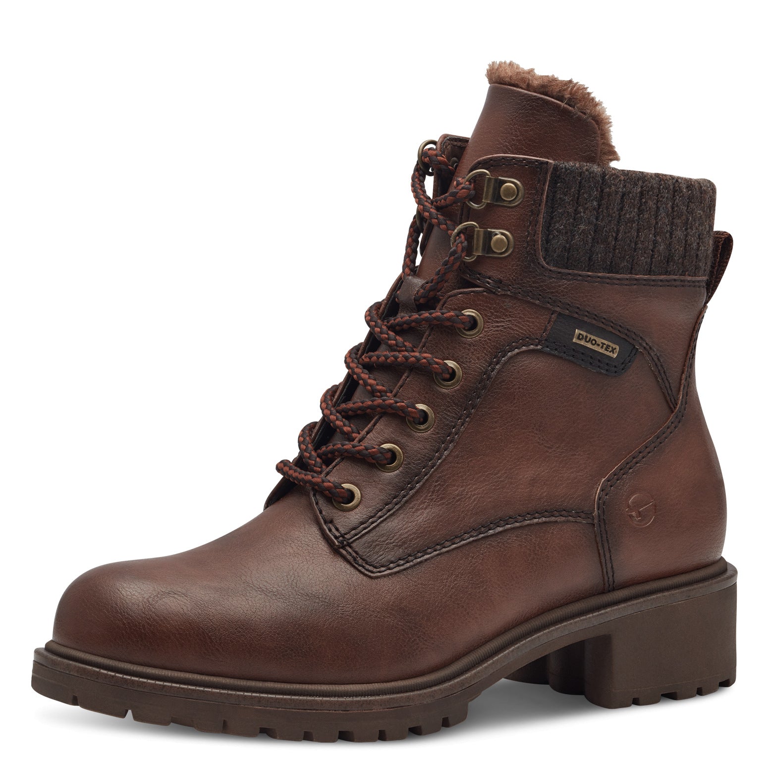 Tamaris - Brun vinterstøvle med tex-membran