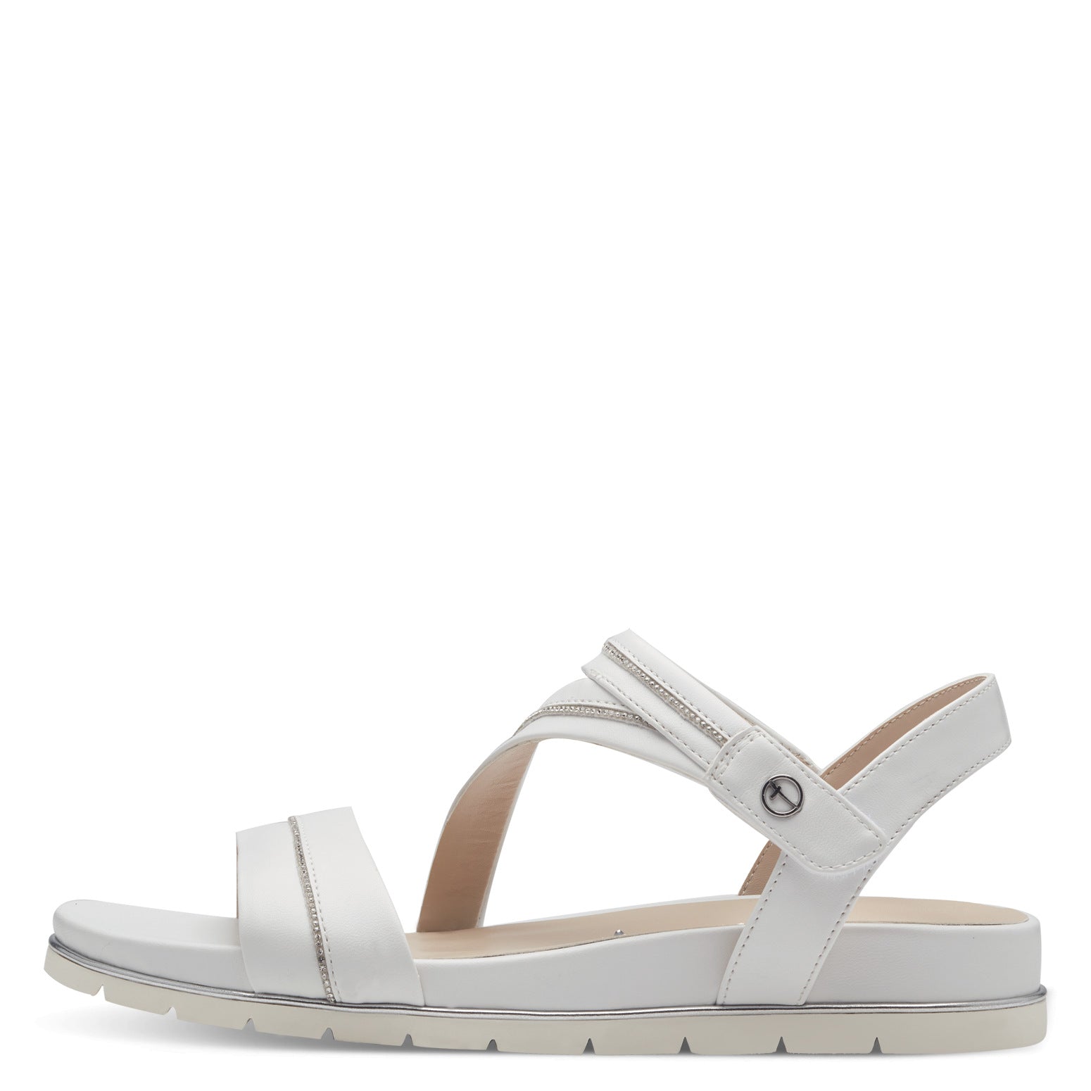 Tamaris - Hvid sandal