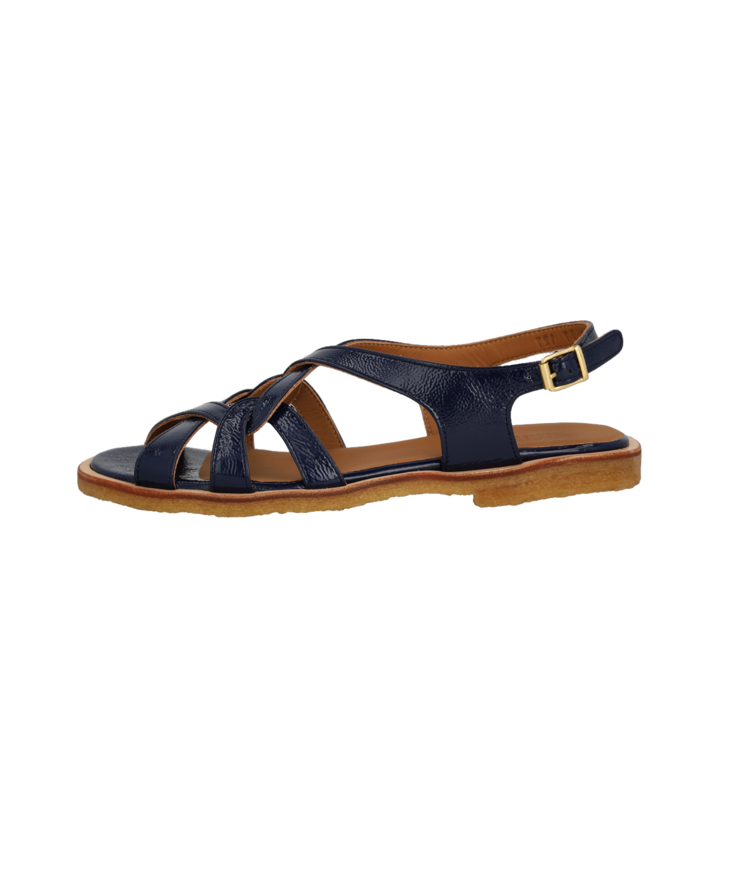 Angulus - Dame sandal lak blå