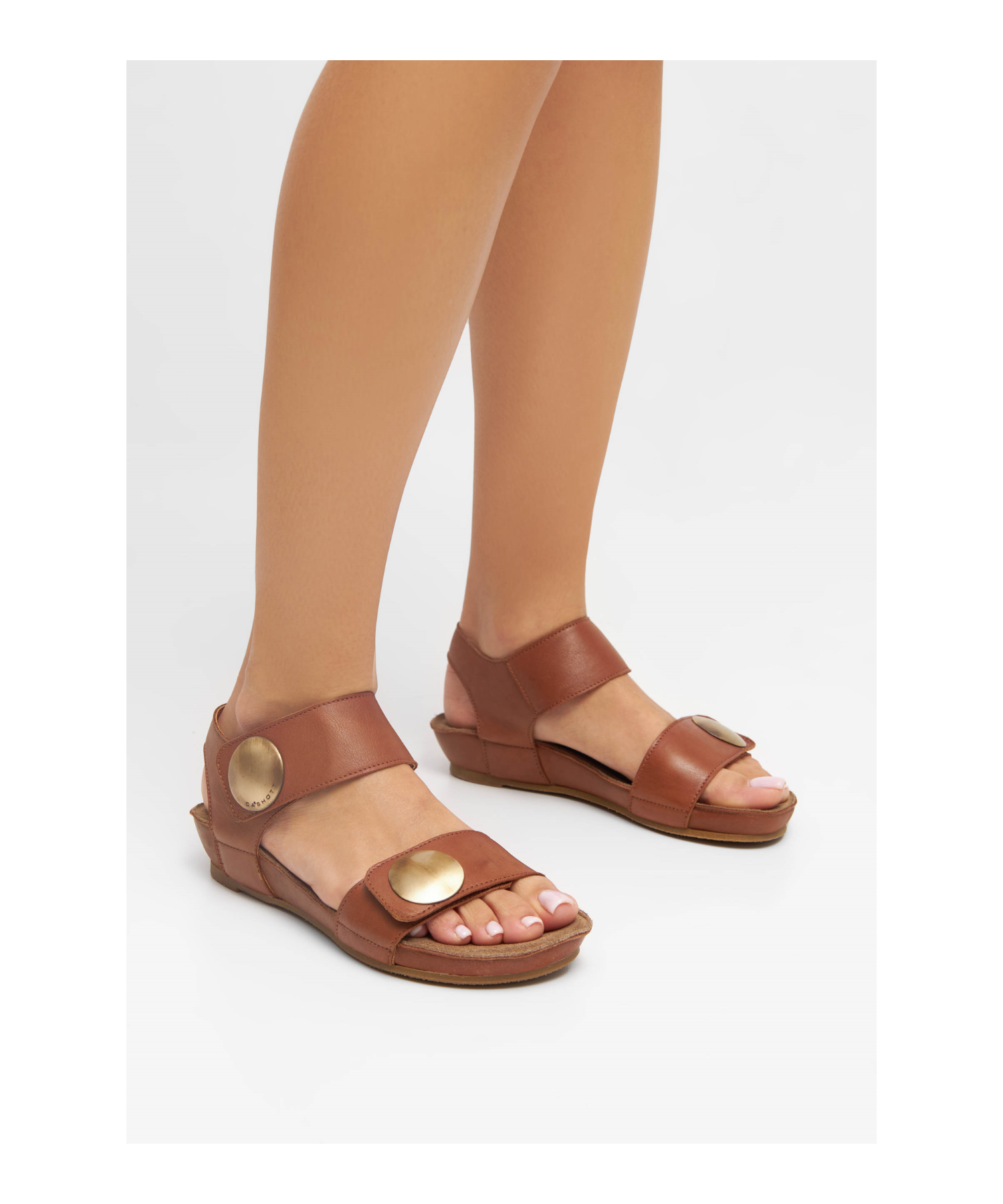 Cashot - Brun klassisk sandal