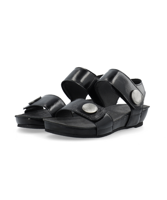 Cashott - Sort damesandal Casava