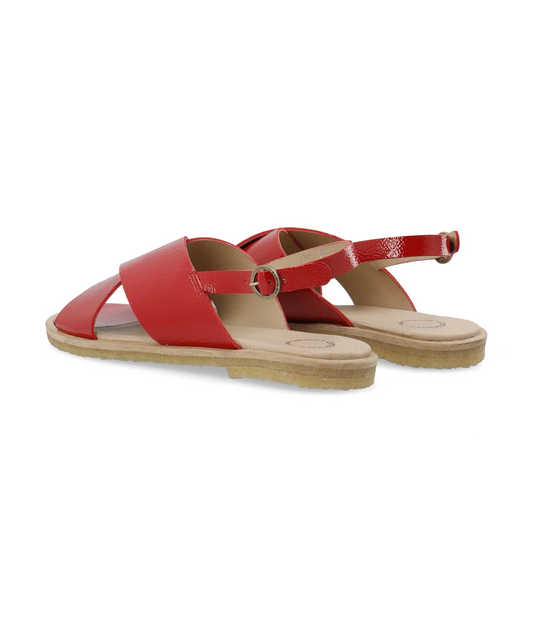 Cashott - Rød dame sandal