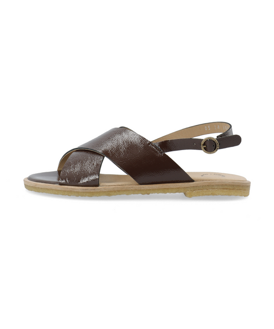 Cashott - Dame sandal coffee