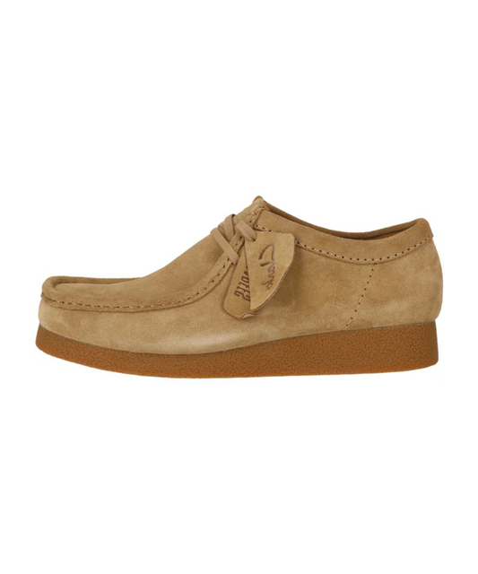 Clarks - Wallabee lys herresneakers