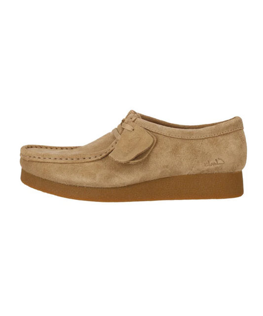 Clarks - Wallabee lys damesneakers