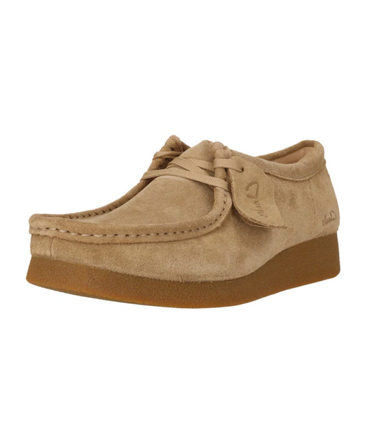 Clarks - Wallabee lys damesneakers
