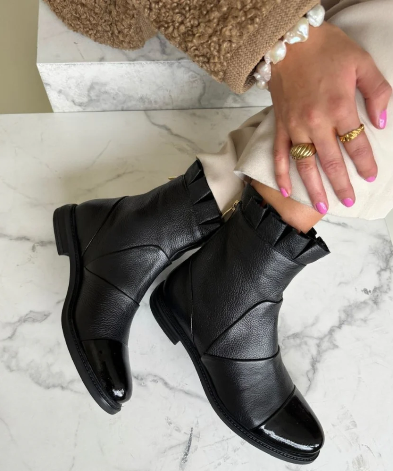Copenhagen Shoes - Sort vinterstøvle dame