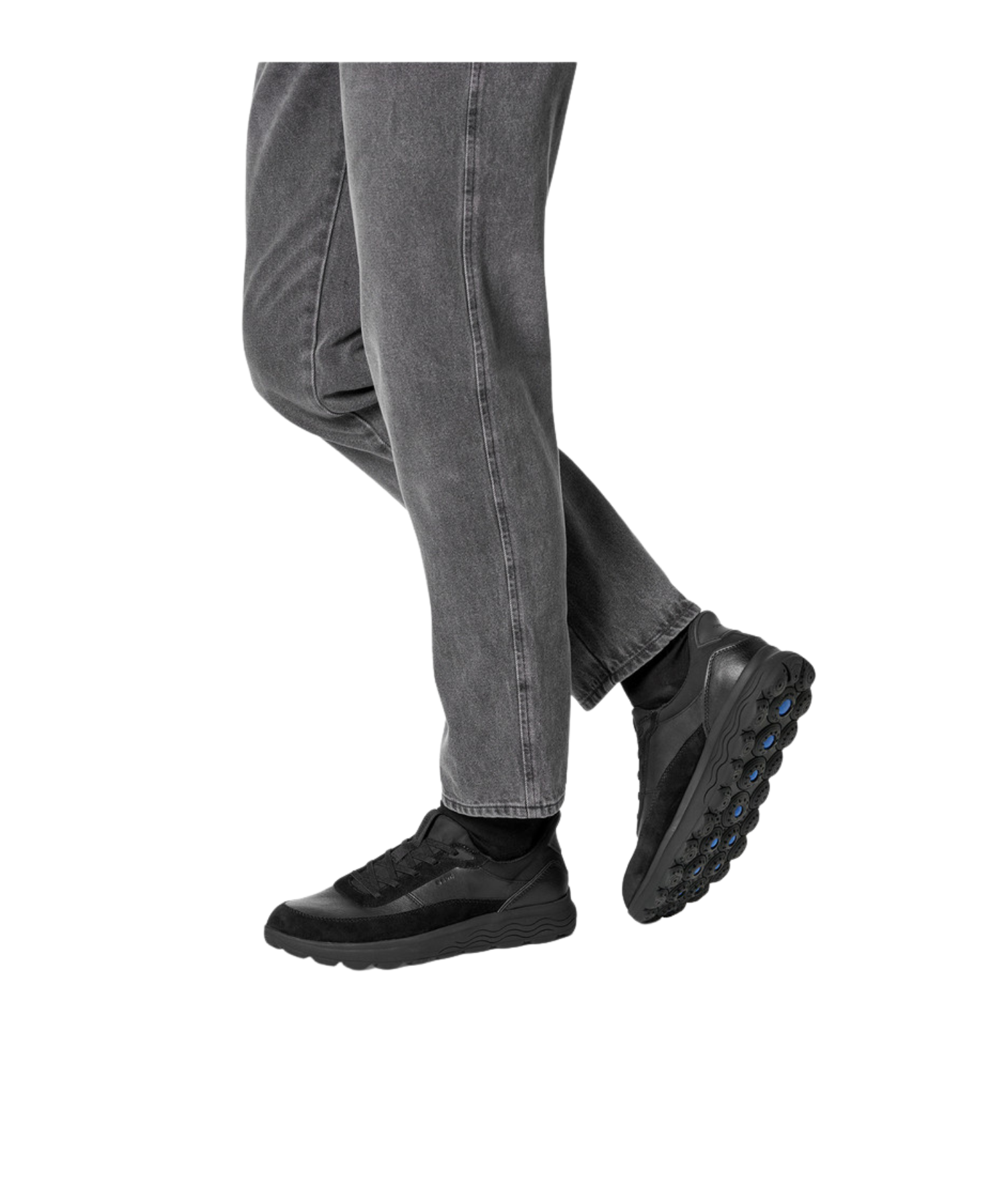 GEOX - Sort herre sneakers
