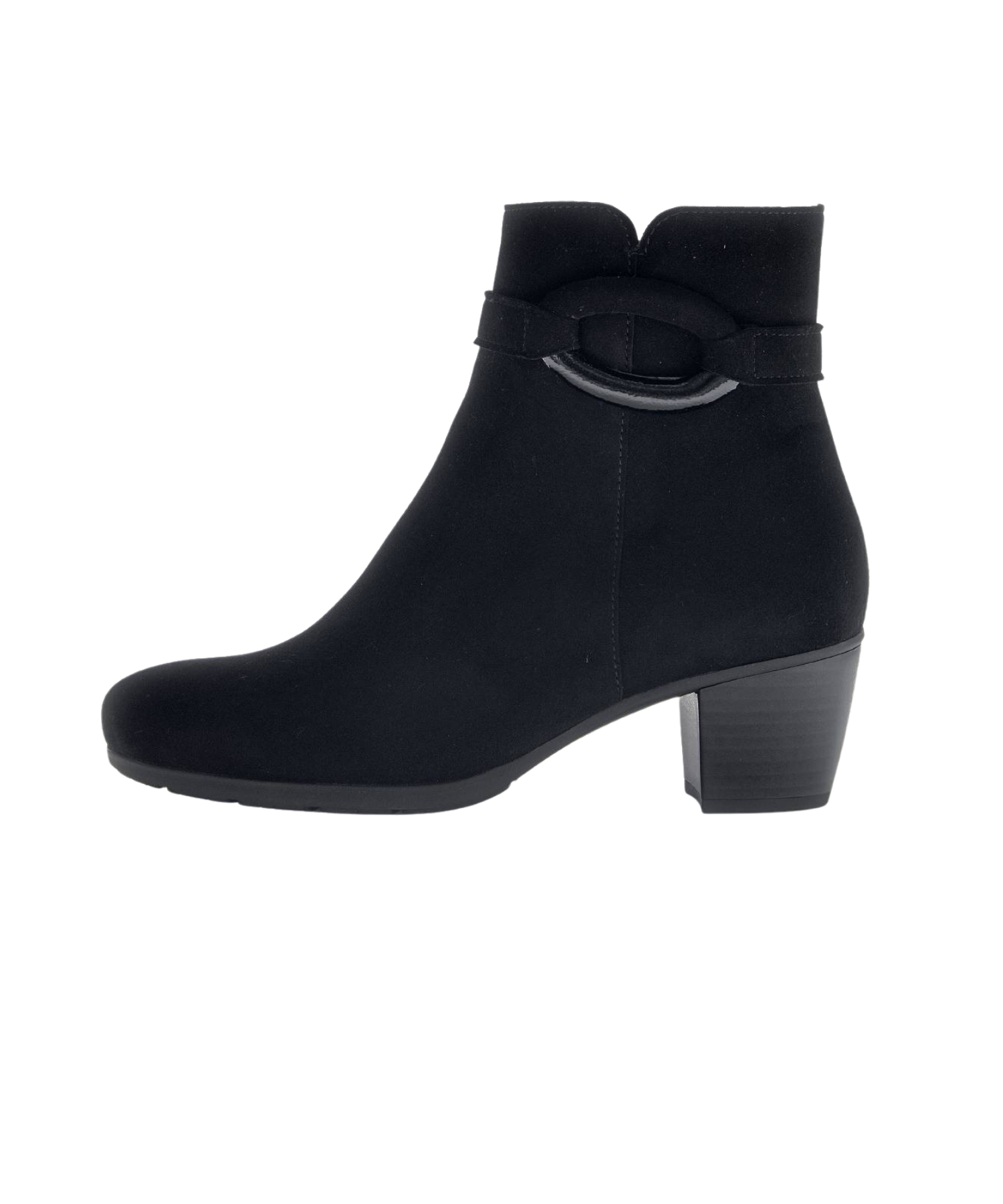 Gabor - Sort kort damestøvle