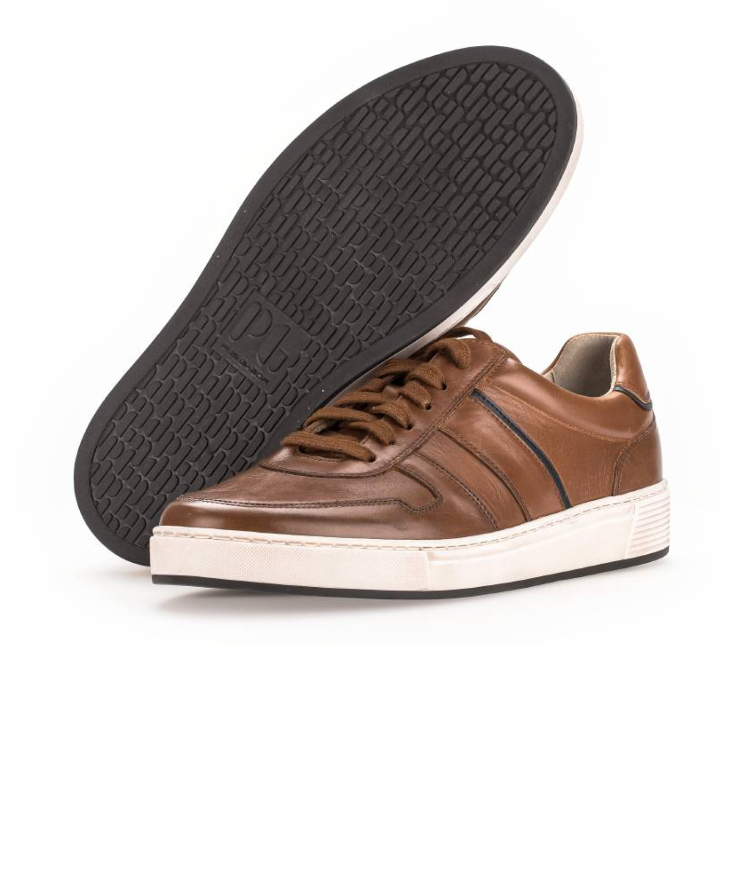 Gabor Pius - Brun læder sneakers
