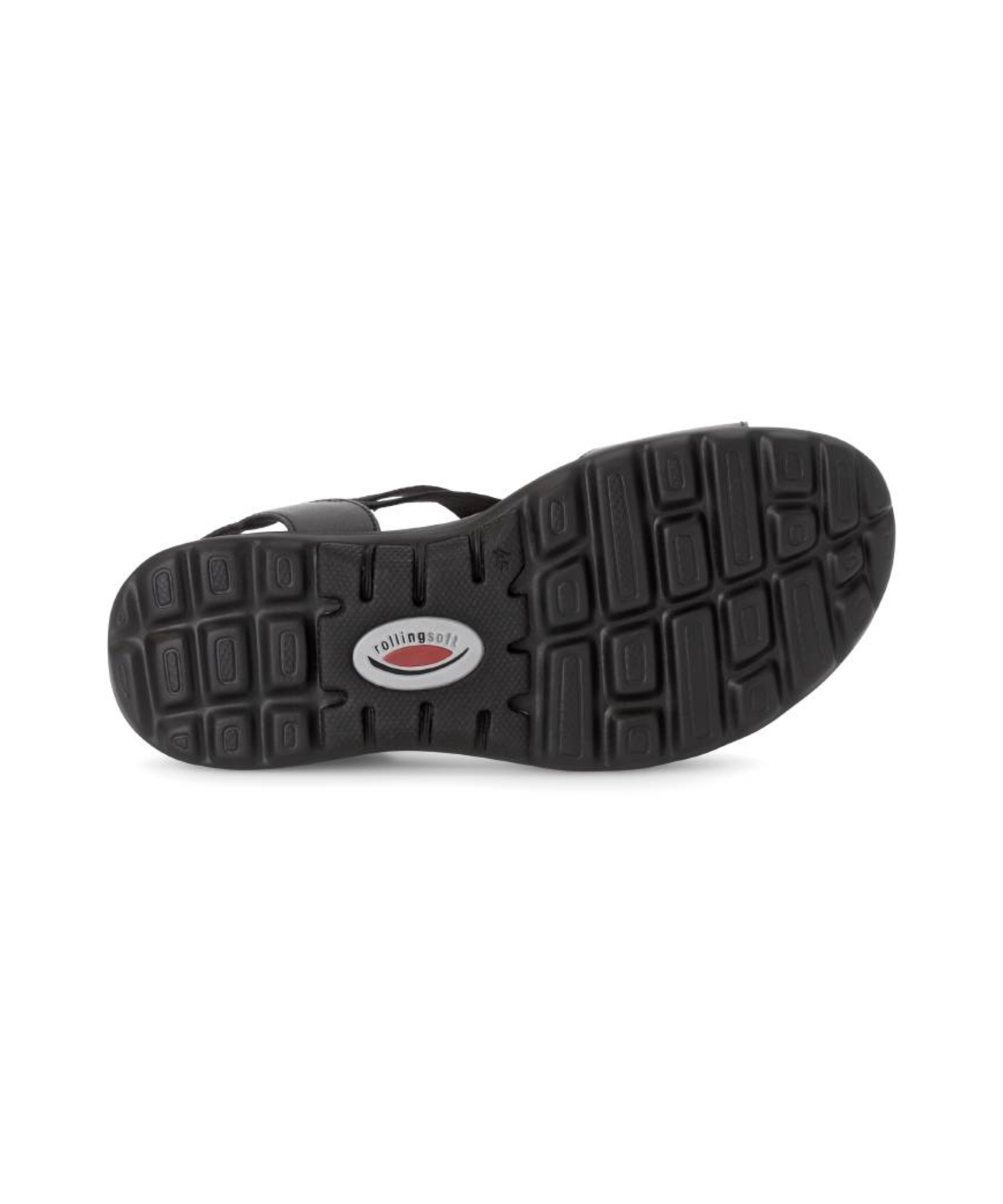 Gabor Rollingsoft - Sort damesandal