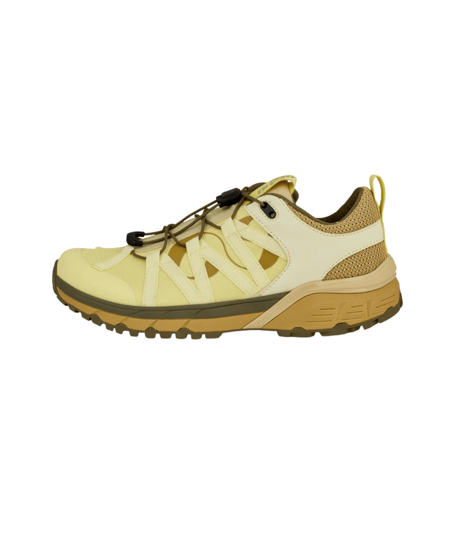 Green Comfort - Dame sneakers Trysil Yellow