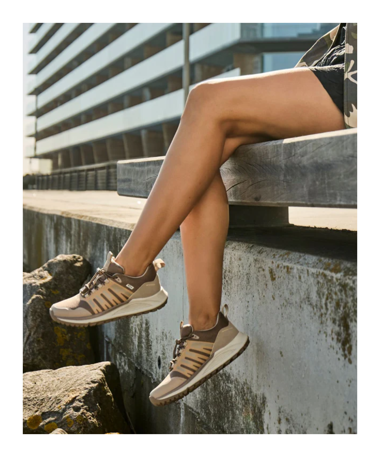 Green Comfort - Track n Trail dame sneakers