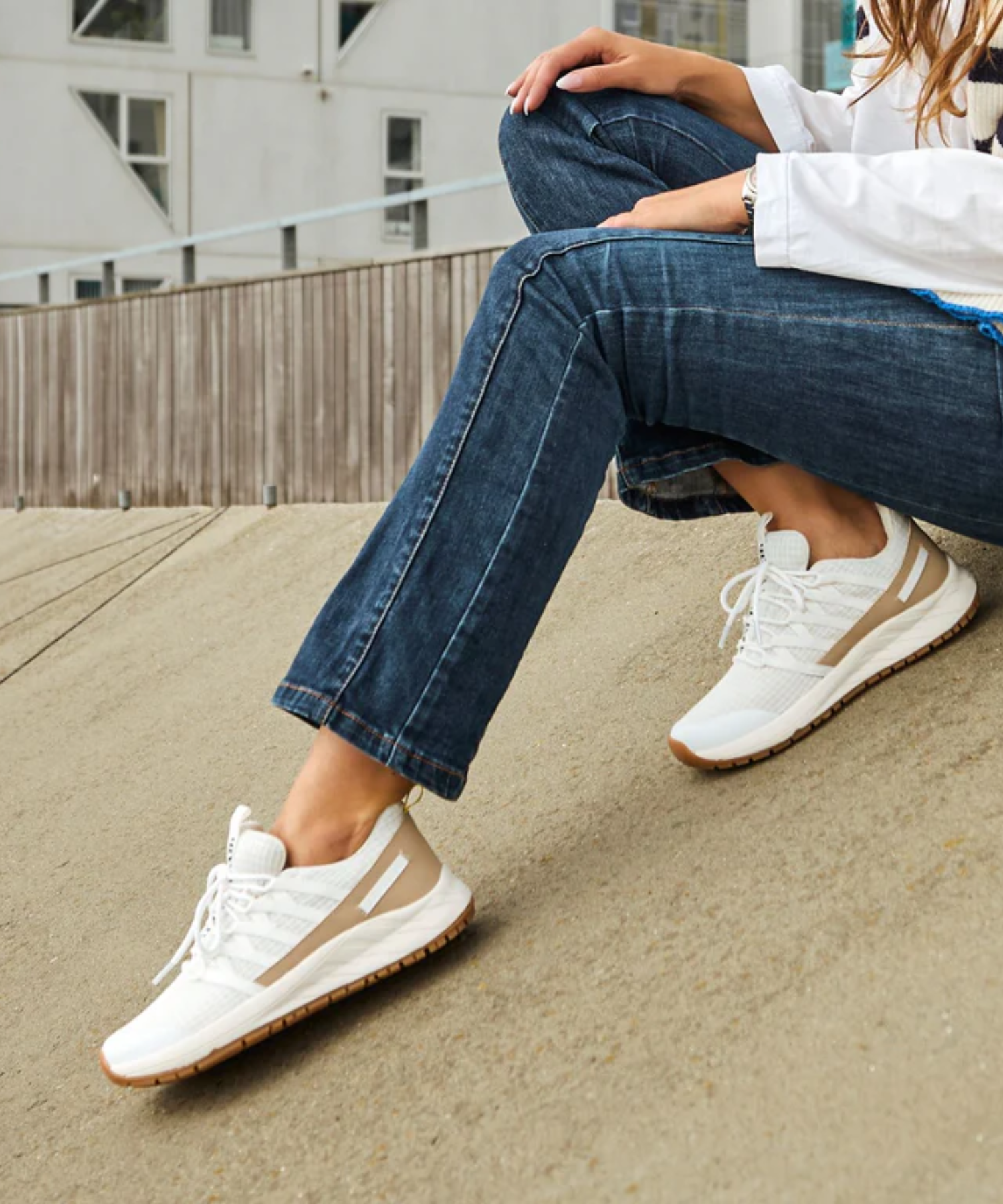 Green comfort - Dame sneakers