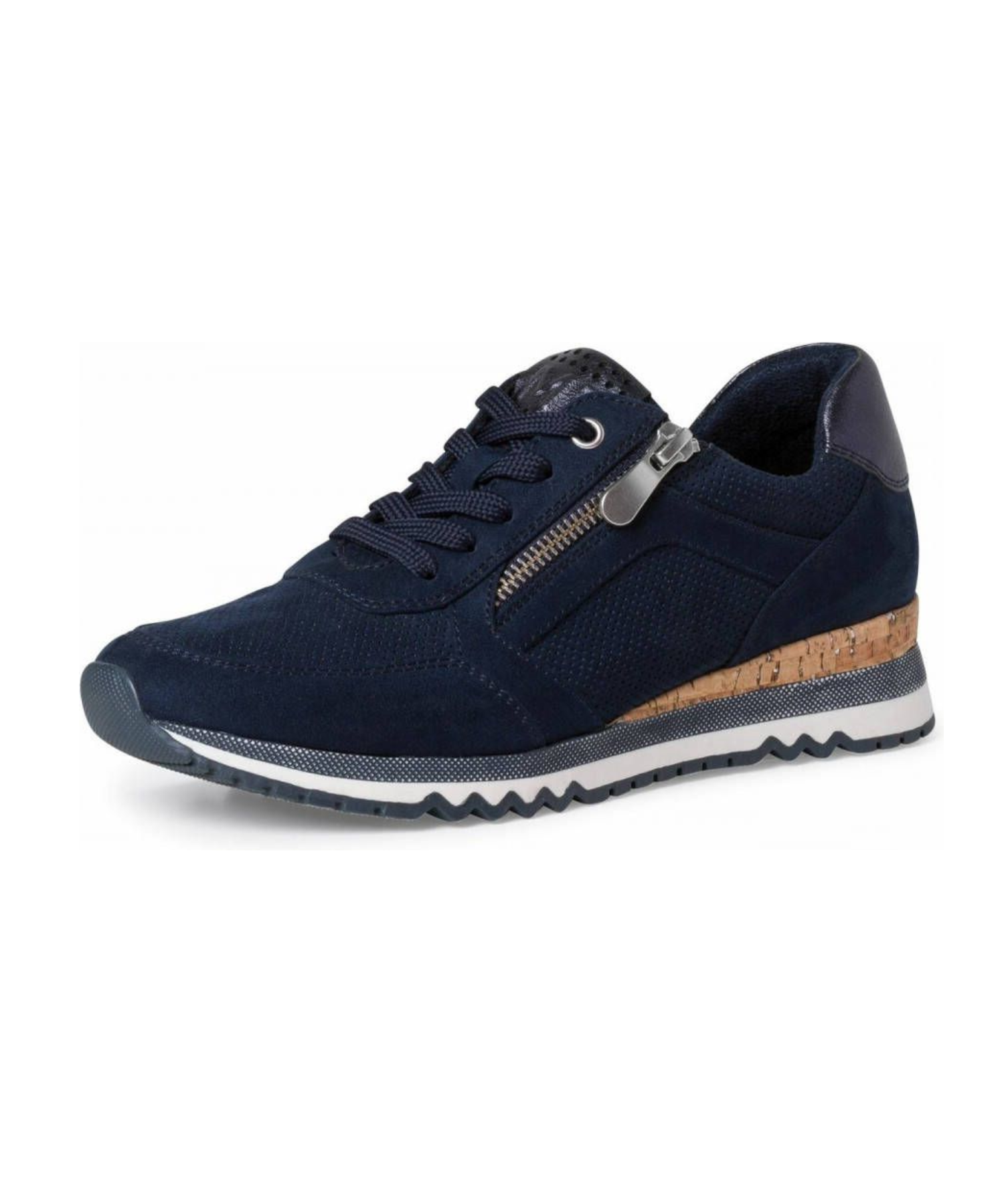 Marco Tozzi - Blå damesneakers