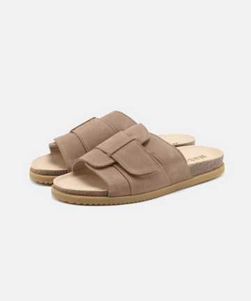 Nature - dame sandal i beige