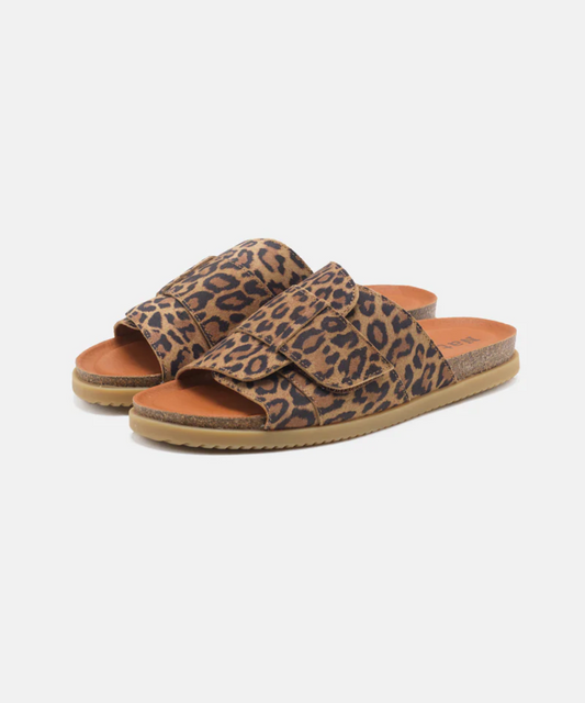 Nature - dame sandal i leo print