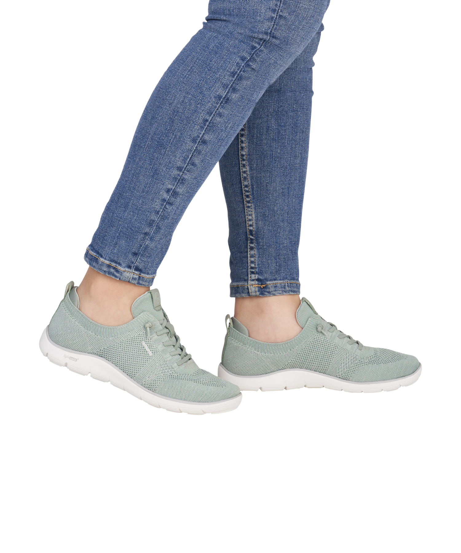 Remonte - Damesneakers mint farvet