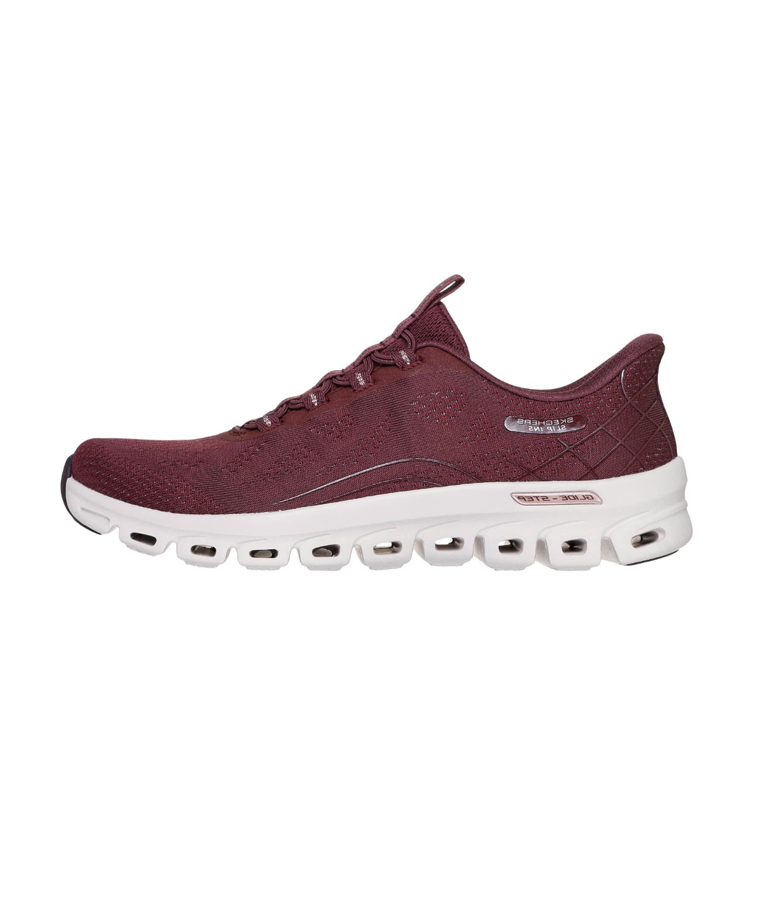 Skechers - Rød damesneakers slip-in