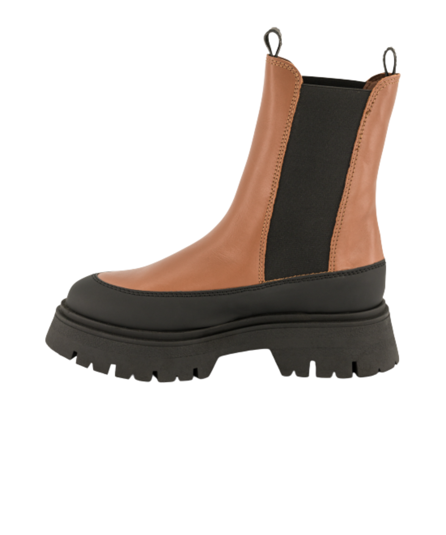 Tamaris - Brun/sort damestøvle