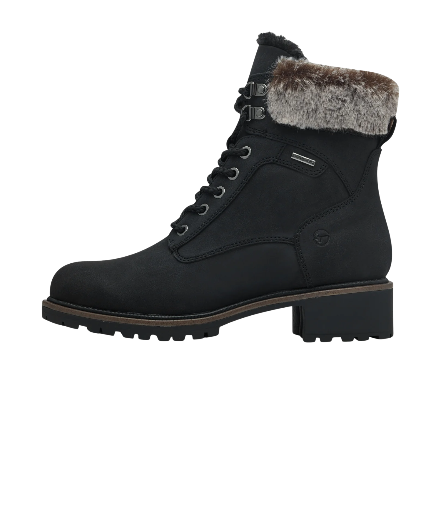 Tamaris - Sort vinterstøvle med tex-membran