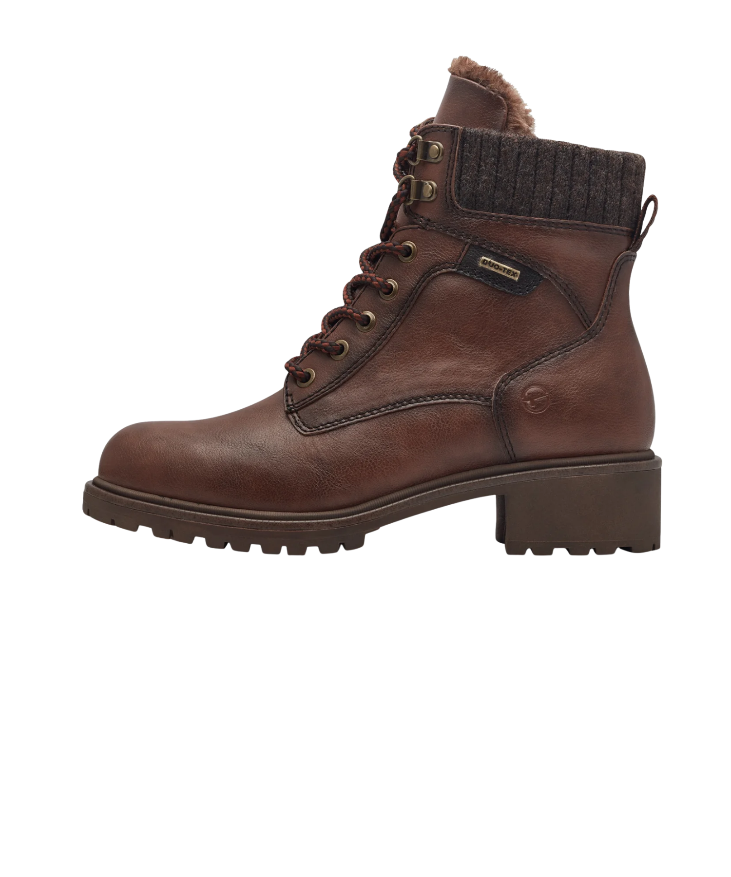 Tamaris - Brun vinterstøvle med tex-membran