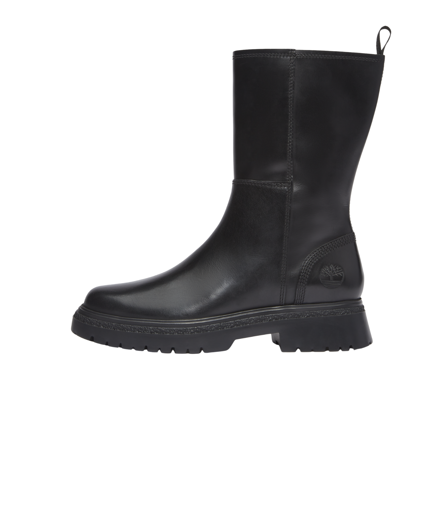 Timberland - Sort damestøvle med lynlås
