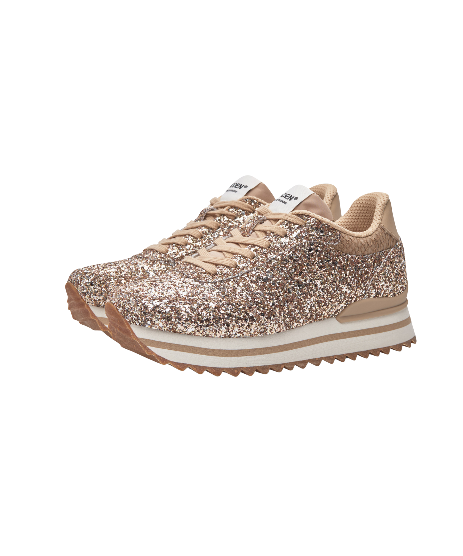 Woden - Multi glimmer sneakers dame