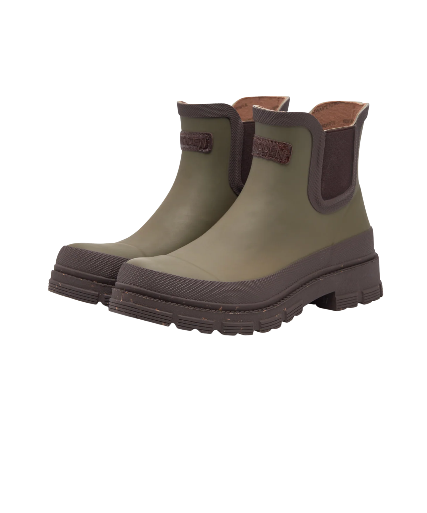 Woden - Dark Olive gummistøvle Liv