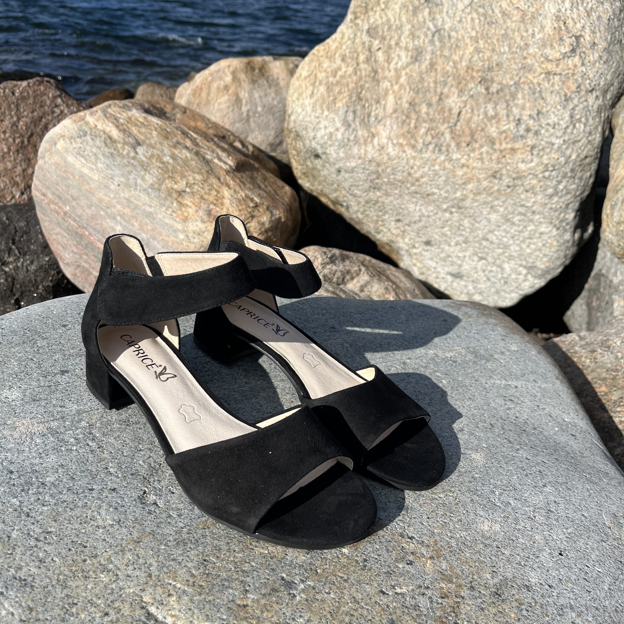 Caprice - Sort sandal