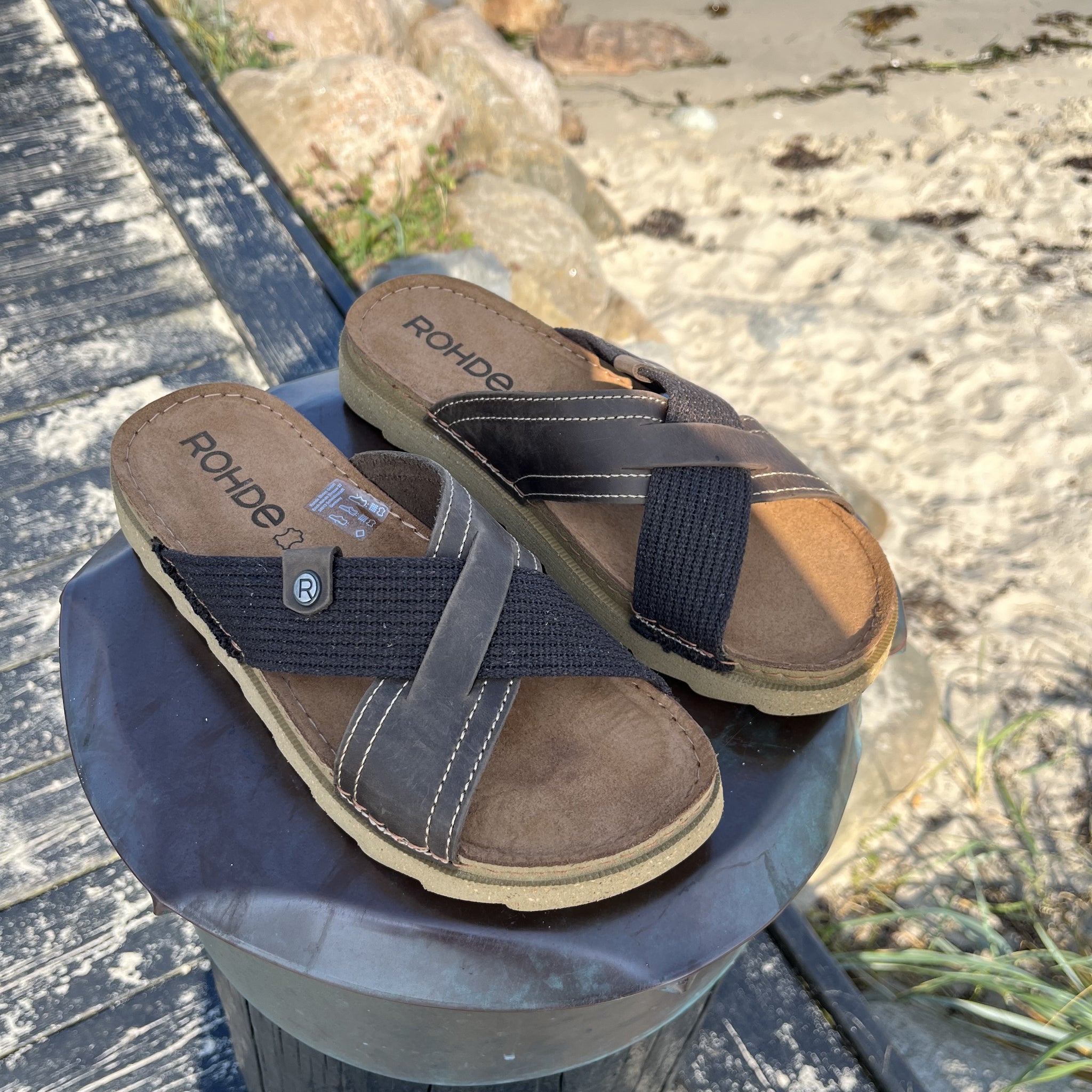 Rohde - Herre Brun Sandal / indesko