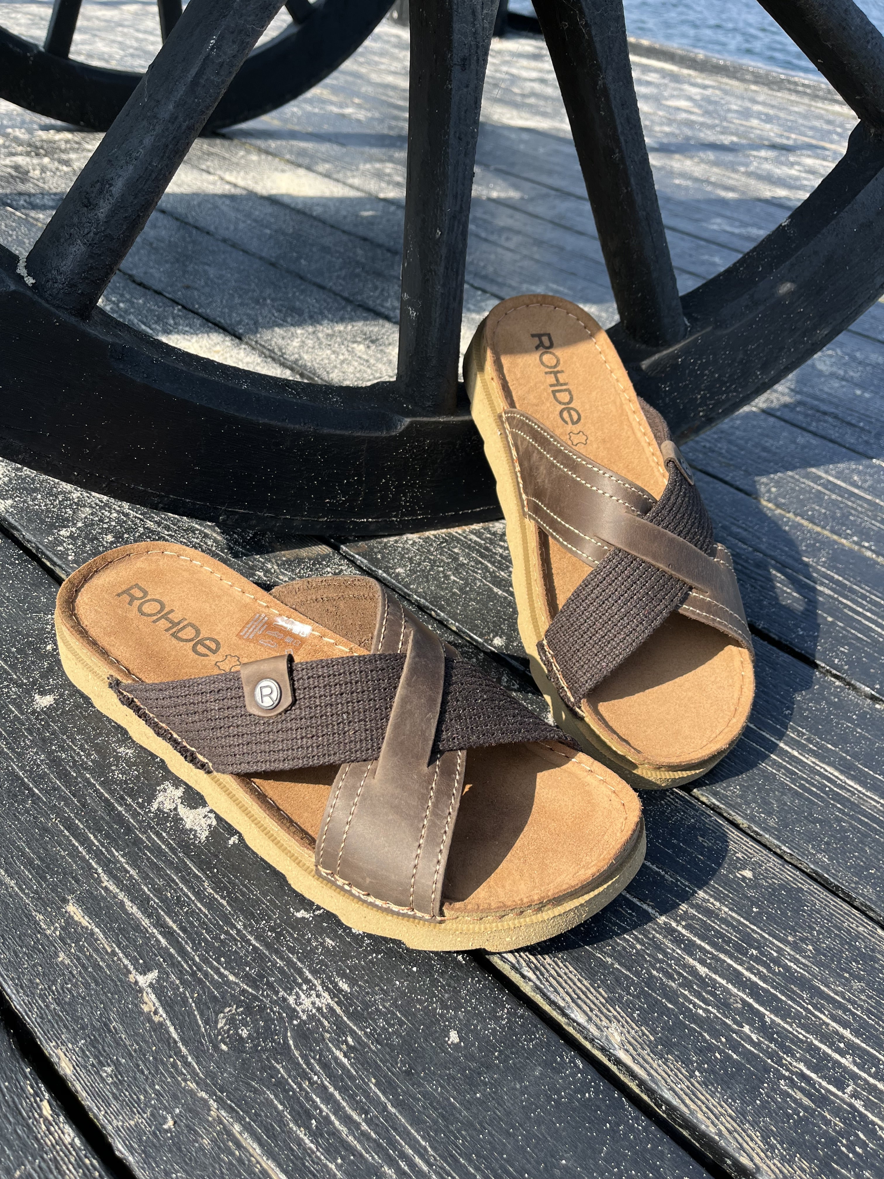 Rohde - Herre Brun Sandal / indesko