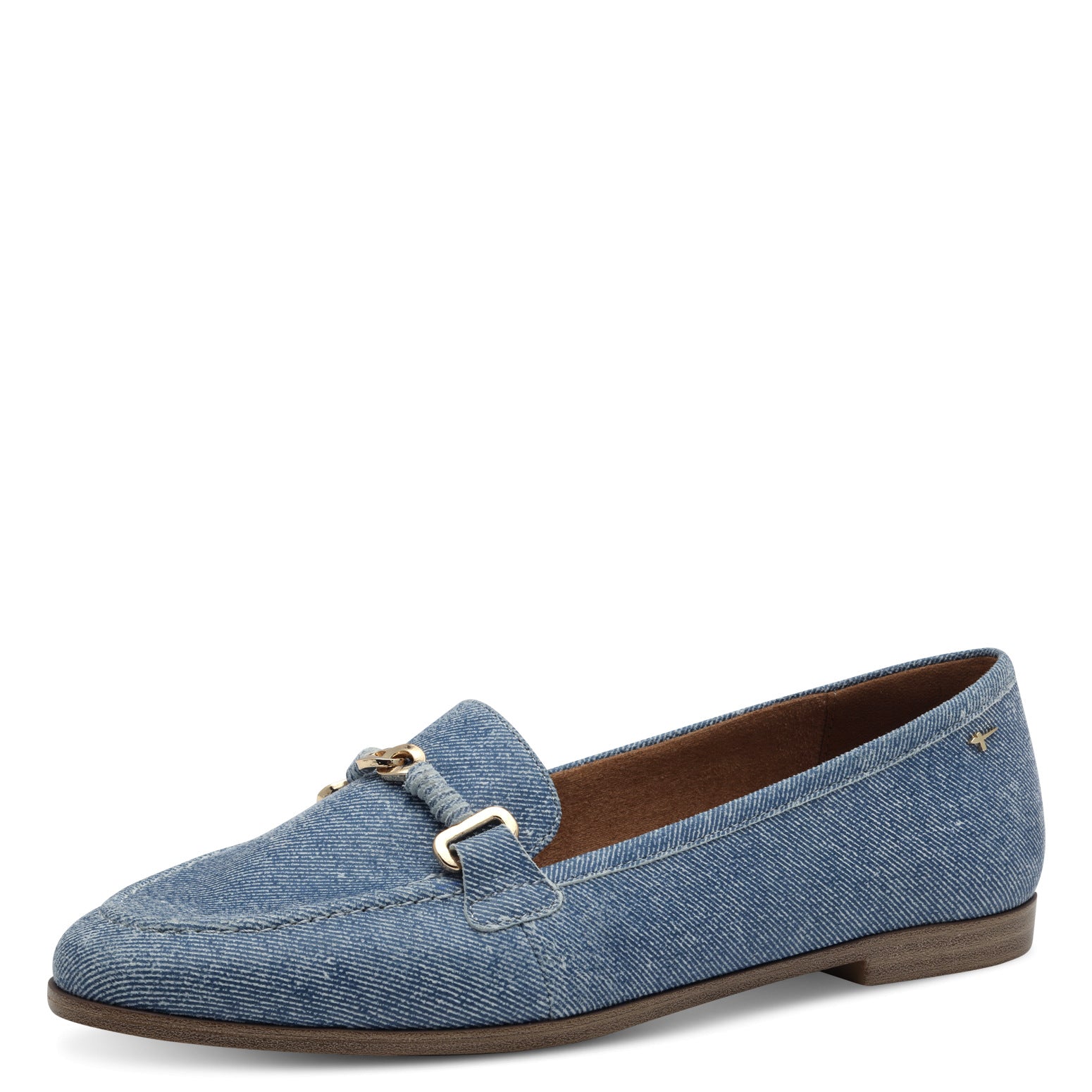 Tamaris - Blå loafers