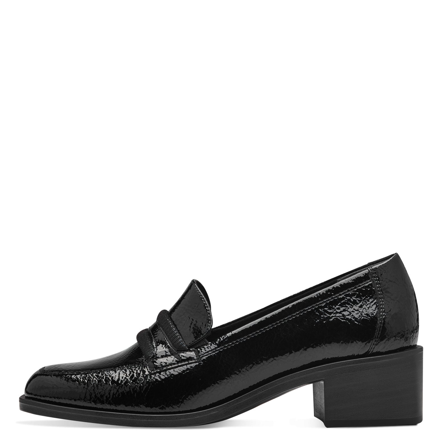 Tamaris - Sort lak loafers